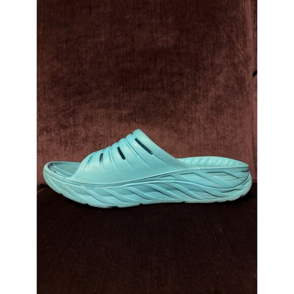 HOKA ORA RECOVERY Slides Size 11 Men\'s = Size 13 Women\'s Scuba Blue main image 6
